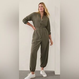 Athleta Brooklyn Long Sleeve Jumpsuit